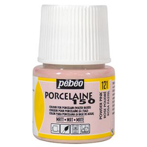 Farba do porcelany/szkła/ceramiki Pebeo Porcelaine150, 121 Powder pink